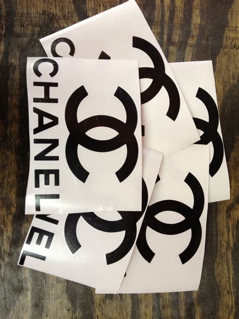 phone stickers chanel|chanel stickers for women.